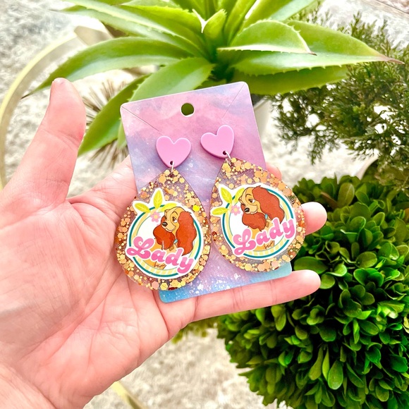 Lady And The Tramp Earrings - Picture 3 of 4